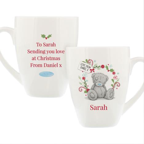 Personalised Me to You Christmas Latte Mug £10.99